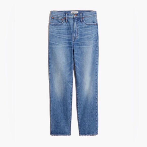 Madewell Classic Straight Jeans in Nearwood Wash Size 24 M3520 - Picture 5 of 16